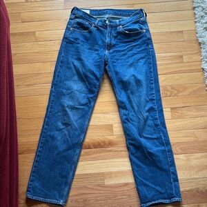 GAP women Straight Blue Jeans